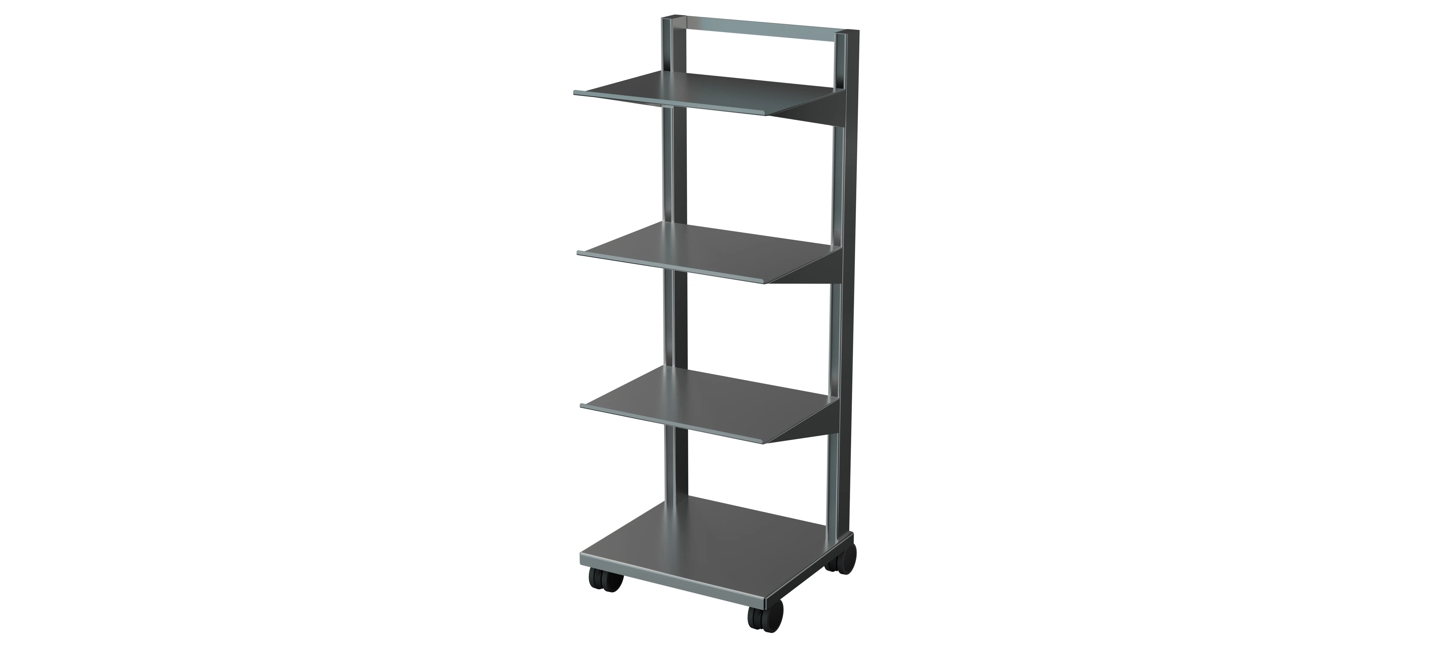Cantilever Monitor Cart — Stands & Carts